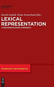 portada Lexical Representation (Phonology and Phonetics [Pp]) (en Inglés)