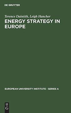 portada Energy Strategy in Europe (European University Institute - Series a) 