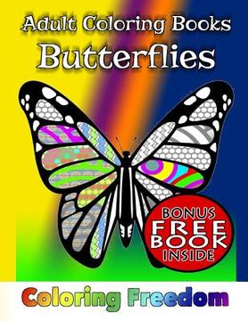 portada Adult Coloring Books: Butterflies