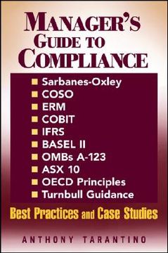 portada manager`s guide to compliance