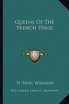 portada queens of the french stage (en Inglés)