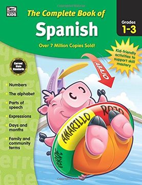 portada The Complete Book of Spanish, Grades 1 - 3 (in English)