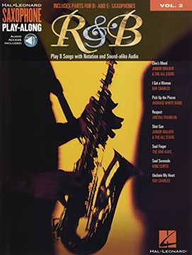 portada R&B: Saxophone Play-Along Volume 2 Includes Parts for bb & eb Saxophones (in English)