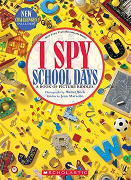 portada I spy School Days: A Book of Picture Riddles (en Inglés)