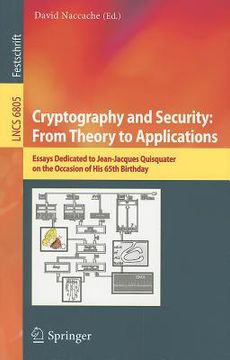 portada cryptography and security: from theory to applications