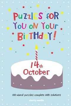 portada Puzzles for you on your Birthday - 14th October (en Inglés)