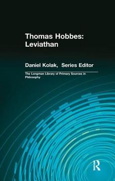 Thomas Hobbes: Leviathan (Longman Library of Primary Sources in Philosophy) (en Inglés)