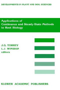 portada applications of continuous and steady-state methods to root biology (en Inglés)