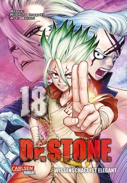 portada Dr. Stone 18 (en Alemán)