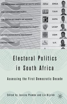 portada Electoral Politics in South Africa: Assessing the First Democratic Decade (en Inglés)