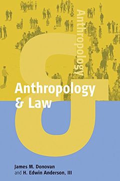 portada Anthropology and law (en Inglés)