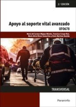 portada Apoyo al Soporte Vital Avanzado de Francisco.   [et Al. ] Crespo Ruiz; Ginés Martínez Bastida; Maria del Carmen Migoya Mendez; María Alicia Rivera Samartino(Ediciones Paraninfo, S. A)