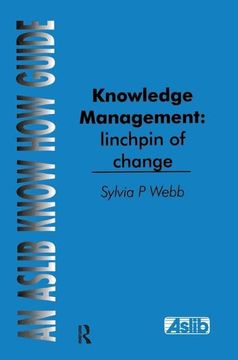 portada Knowledge Management: Linchpin of Change (en Inglés)