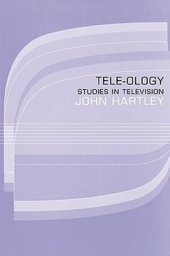 portada tele-ology: studies in television (en Inglés)