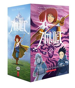 portada Amulet #1-8 box set (en Inglés)