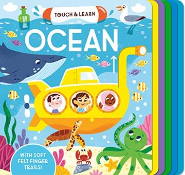 portada Touch & Learn: Ocean: With Colorful Felt to Touch and Feel 