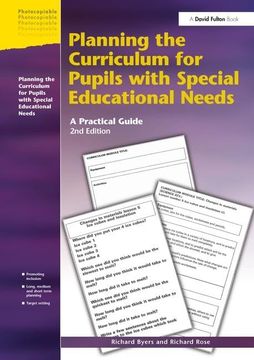portada Planning the Curriculum for Pupils with Special Educational Needs 2nd Edition (en Inglés)