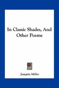 portada in classic shades, and other poems