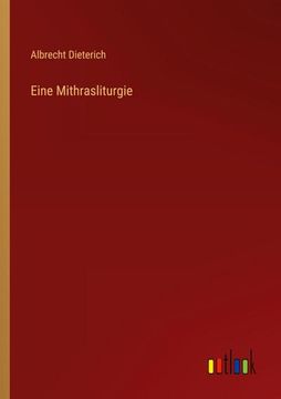 portada Eine Mithrasliturgie (in German)