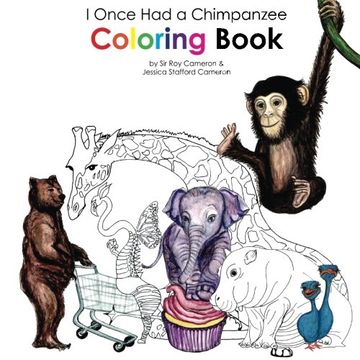 portada I Once Had a Chimpanzee Coloring Book