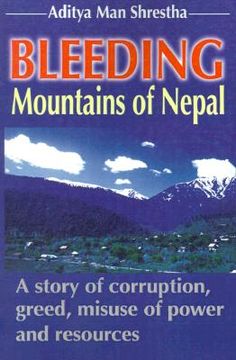 portada bleeding mountains of nepal (in English)