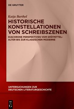 portada Dynamiken historischer Schreibszenen (en Alemán)