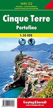 portada Cinque Terre - Portofino, Hiking map 1: 50. 000 fb (en Inglés)