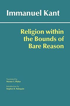 portada Religion Within the Bounds of Bare Reason (en Inglés)
