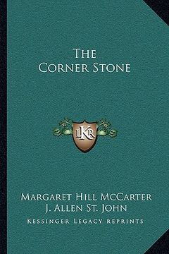 portada the corner stone (en Inglés)