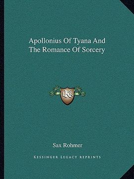 portada apollonius of tyana and the romance of sorcery (en Inglés)
