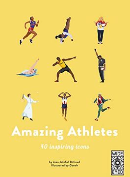portada 40 Inspiring Icons: Amazing Athletes: 40 Inspiring Icons (en Inglés)