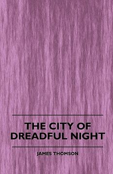 portada the city of dreadful night