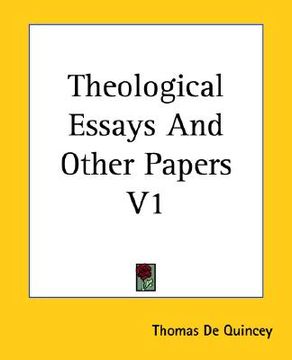 portada theological essays and other papers v1 (in English)