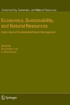 portada economics, sustainability, and natural resources: economics of sustainable forest management