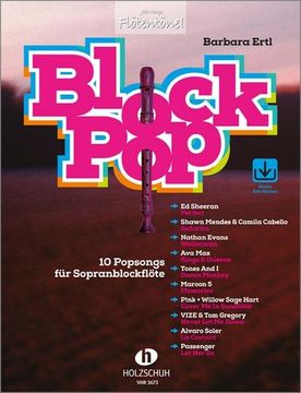 portada Blockpop Sopranblockflöte (en Alemán)