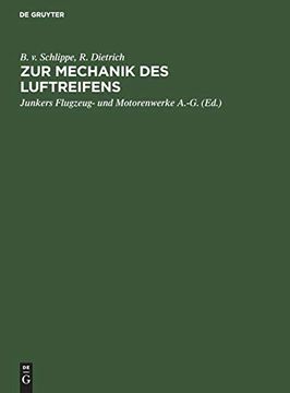 portada Zur Mechanik des Luftreifens (en Alemán)