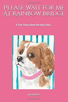 portada Please Wait for me at Rainbow Bridge: A True Story About the dog i Love (en Inglés)