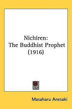 portada nichiren: the buddhist prophet (1916)