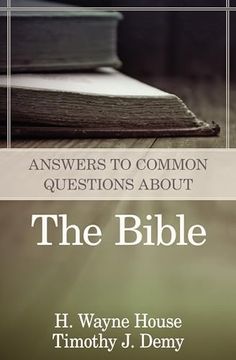 portada Answers to Common Questions About the Bible (en Inglés)
