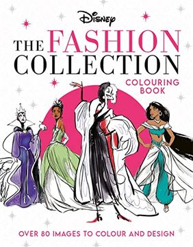 portada Disney the Fashion Collection Colouring Book