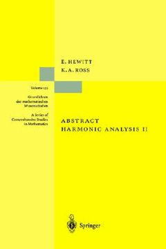 portada abstract harmonic analysis: structure and analysis for compact groups analysis on locally compact abelian groups (en Inglés)
