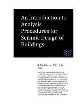 portada An Introduction to Analysis Procedures for Seismic Design of Buildings (in English)