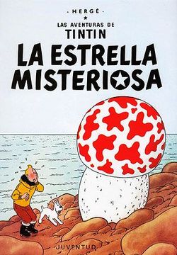 portada La Estrella Misteriosa (Las Aventuras de Tintin Cartone) (in Spanish)
