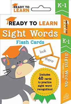 portada Ready to Learn: K-1 Sight Words: Flash Cards 