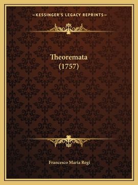 portada Theoremata (1757) (en Latin)