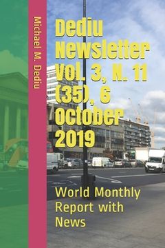 portada Dediu Newsletter Vol. 3, N. 11 (35), 6 October 2019: World Monthly Report with News