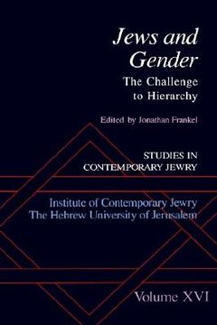 portada jews & gender: the challenge to hierarchy scj xvi (en Inglés)