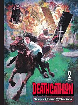 portada Deathcathlon: Book 2: It's a Game of Inches (in English)