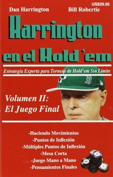 portada Harrington en el Holdem Vol. 2 (in Spanish)