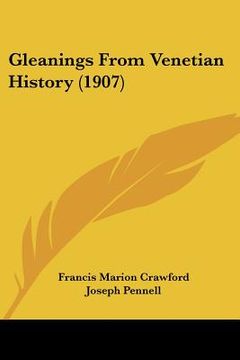 portada gleanings from venetian history (1907) (in English)